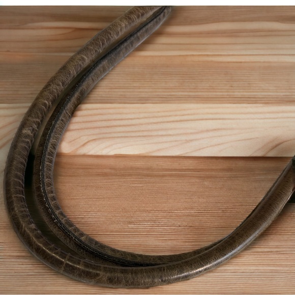 Frye Distressed Leather Studded Shoulder Bag - Picture 11 of 13